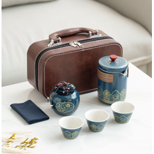 手提禮盒茶具組(1壺3杯)